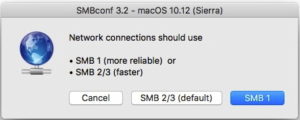 Smb mac os не подключается